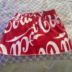 Coca-Cola Jean Skirt